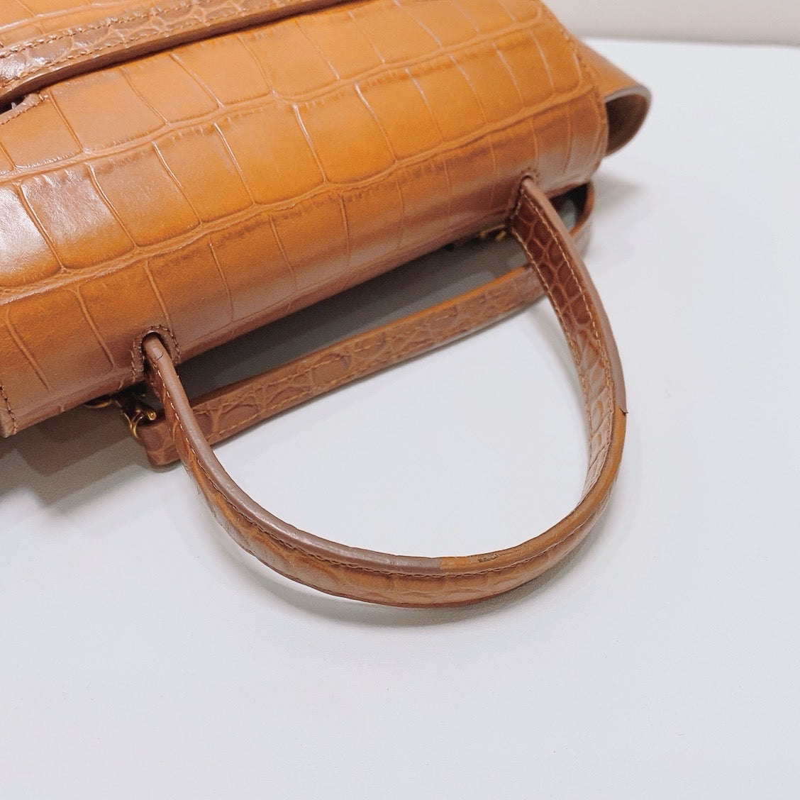 Celine - Belt - Leather - Brown - (mini)