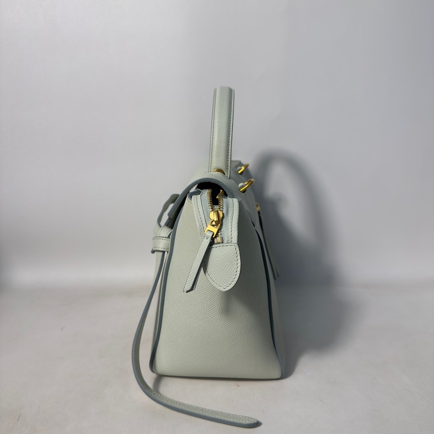 Celine - Belt - Leather - Green - (small)