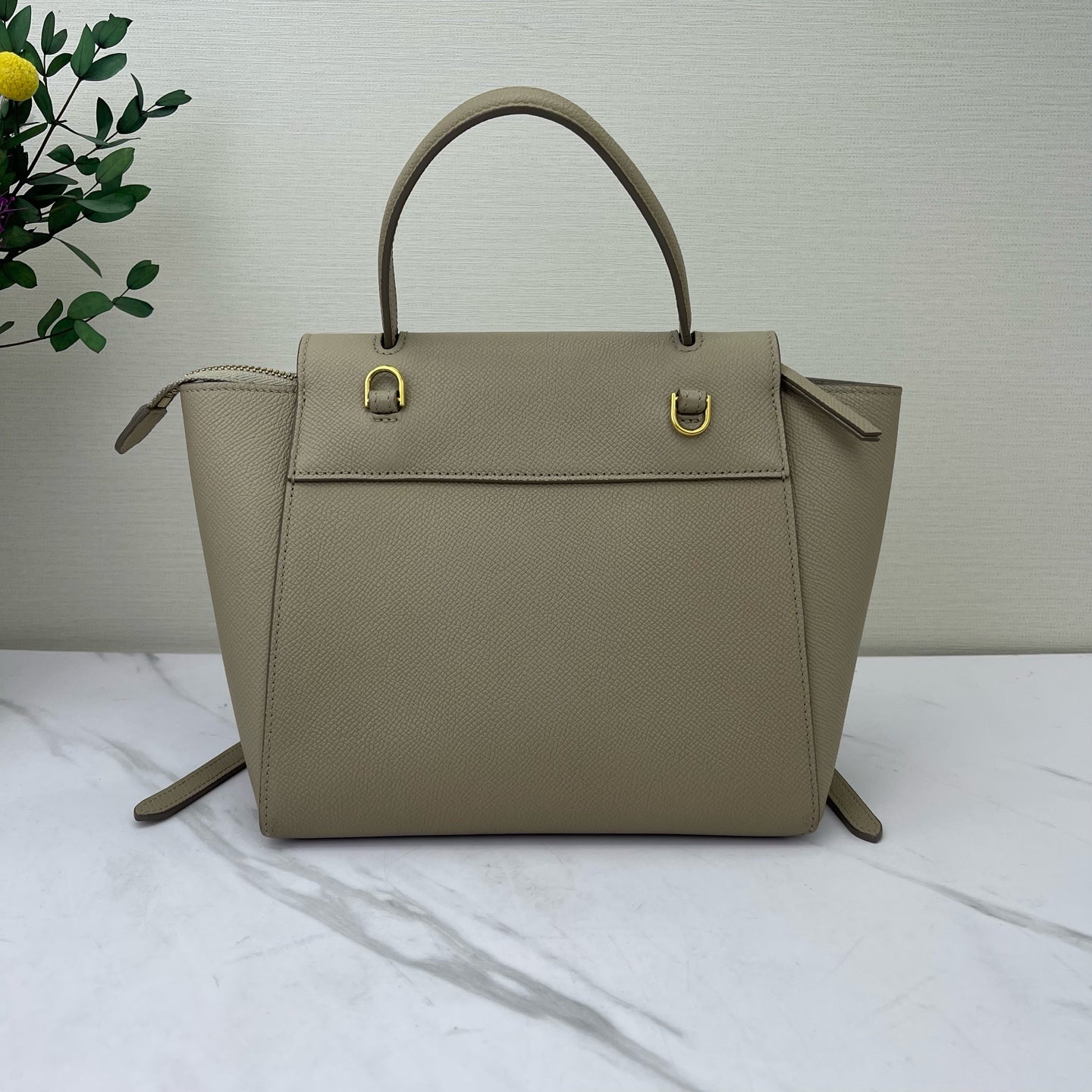 Celine - Belt - Leather - Grey - (nano)