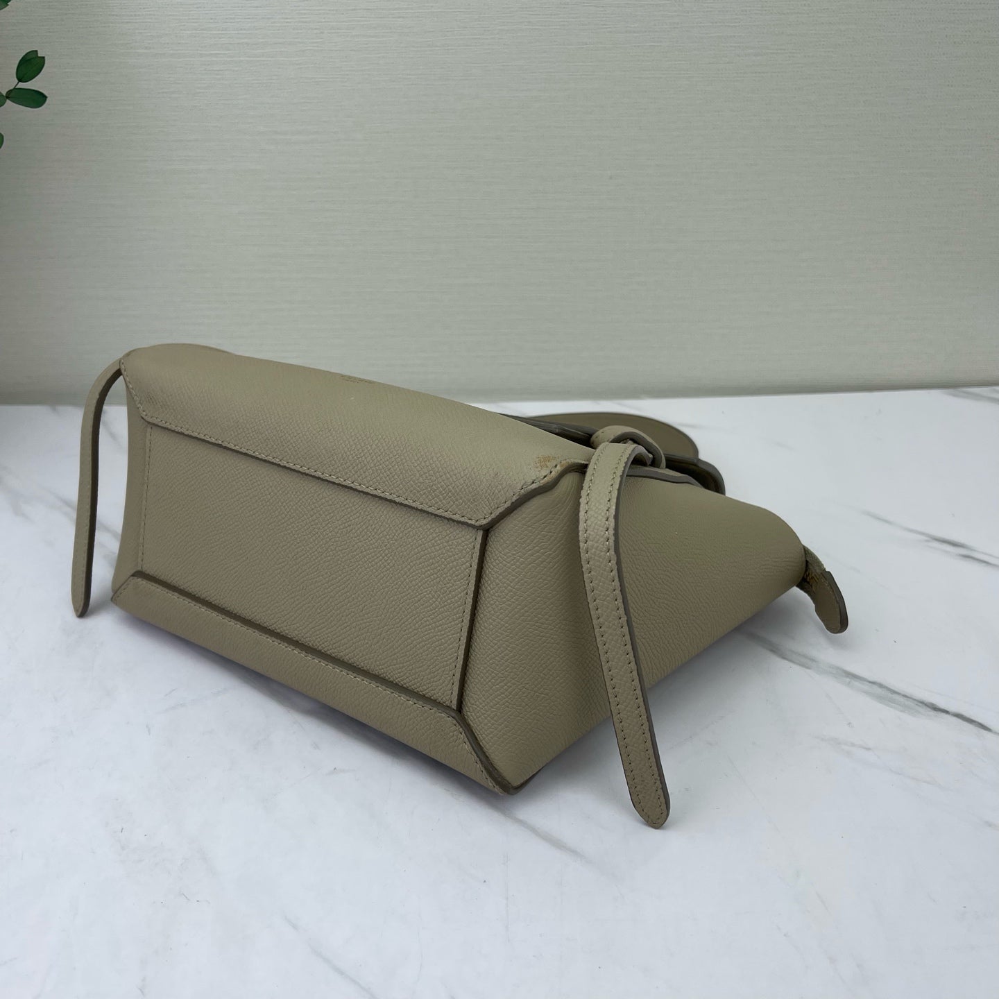 Celine - Belt - Leather - Grey - (nano)