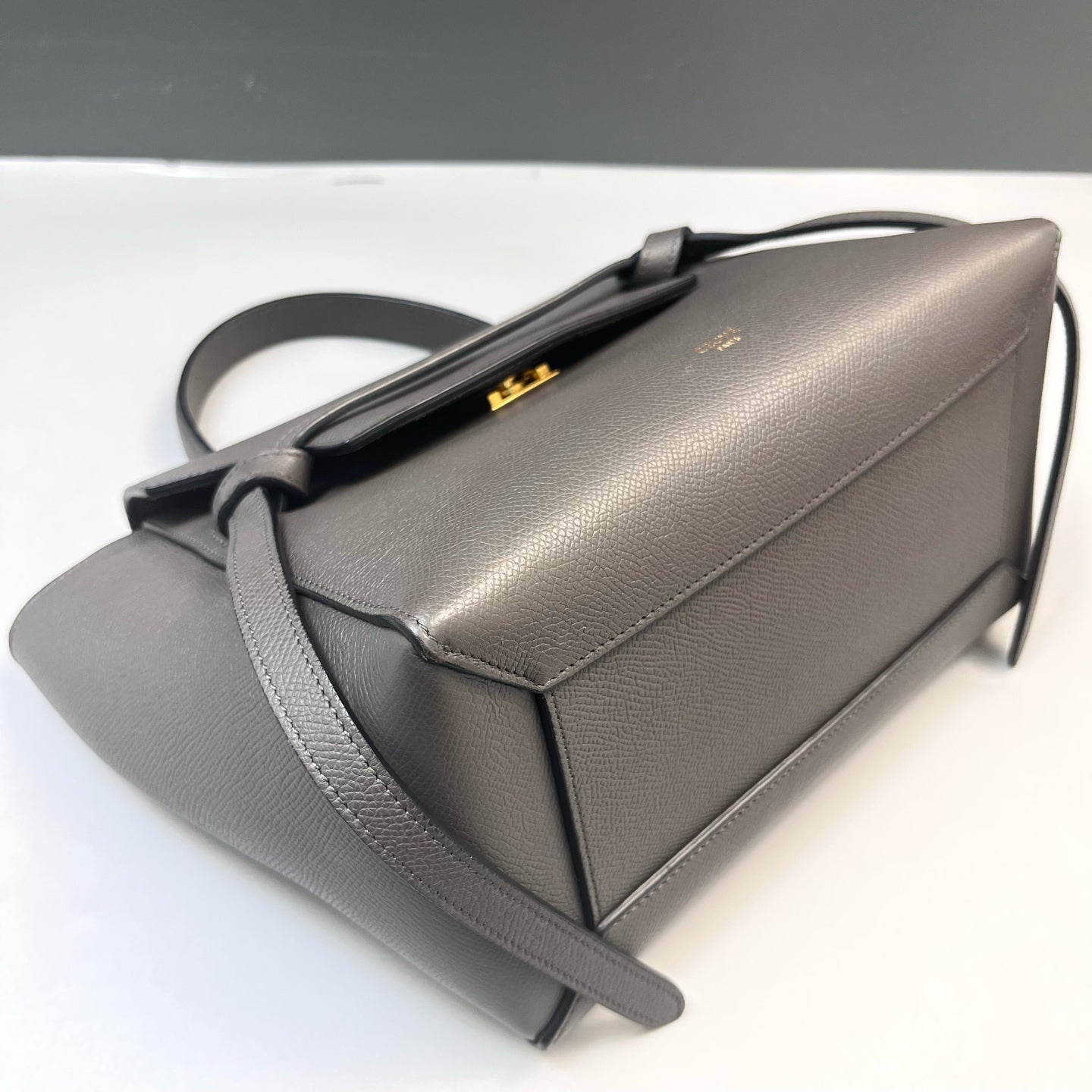 Celine - Belt - Leather - Grey - (small)