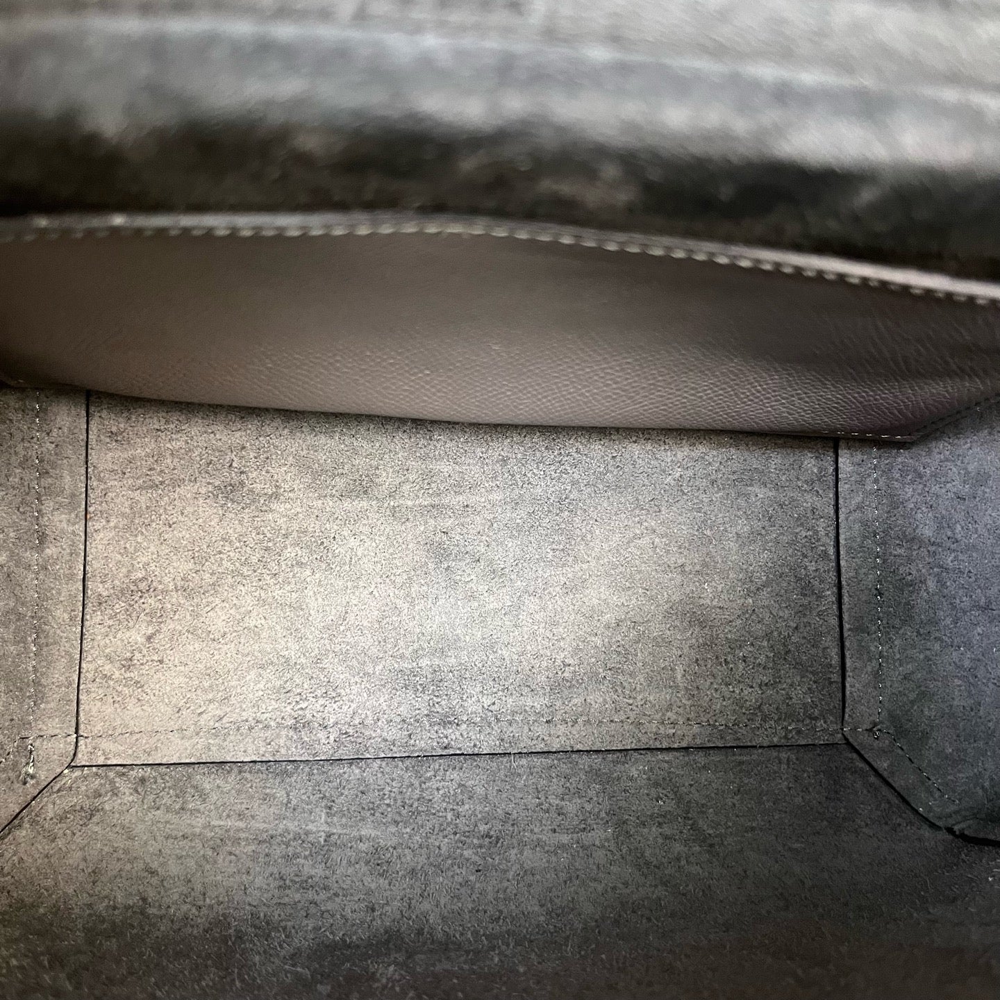 Celine - Belt - Leather - Grey - (small)