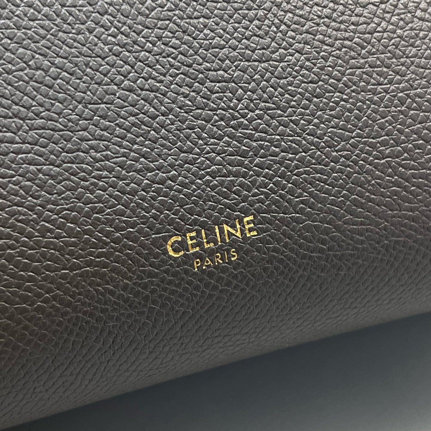 Celine - Belt - Leather - Grey - (small)