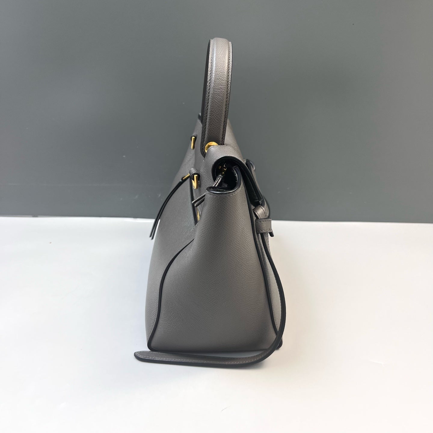 Celine - Belt - Leather - Grey - (small)