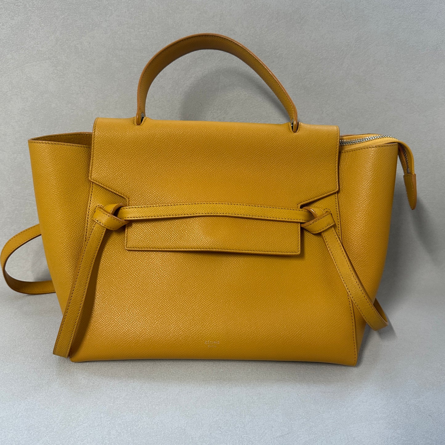 Céline - Belt - Leather - Yellow - (medium)