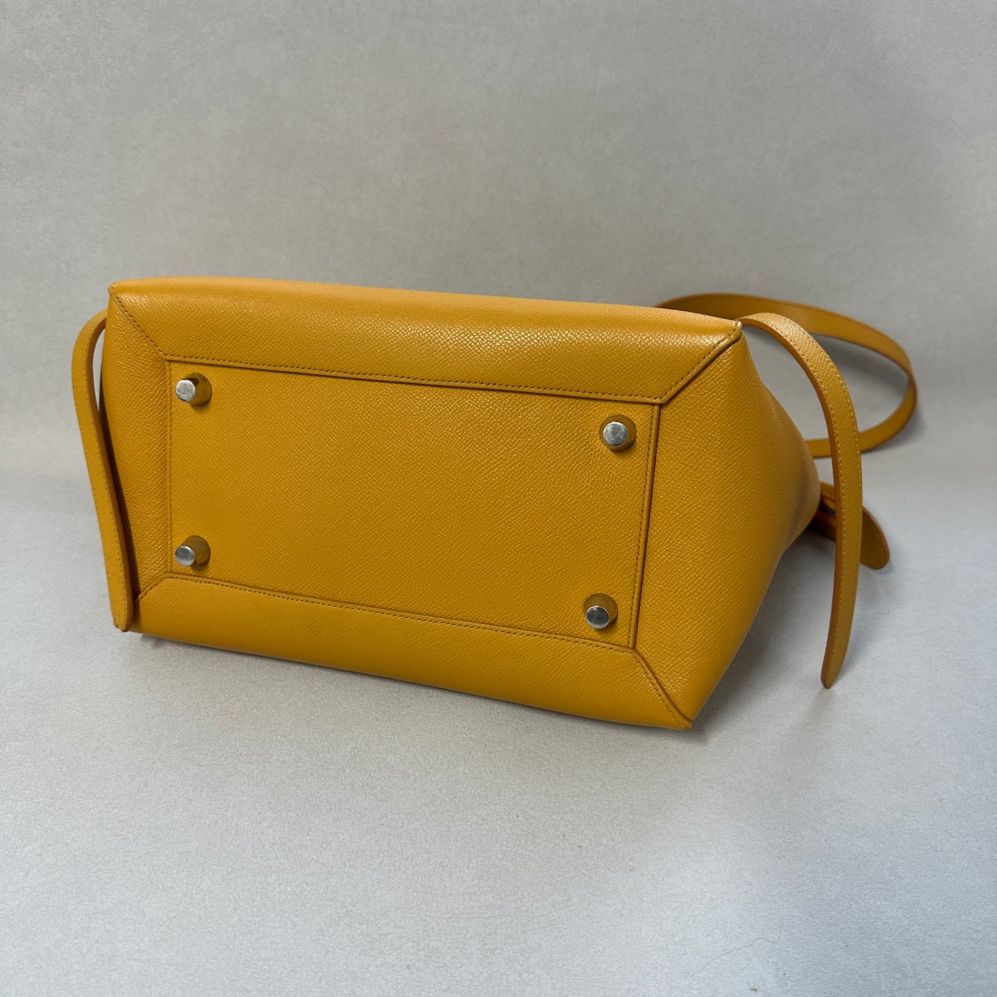 Céline - Belt - Leather - Yellow - (medium)