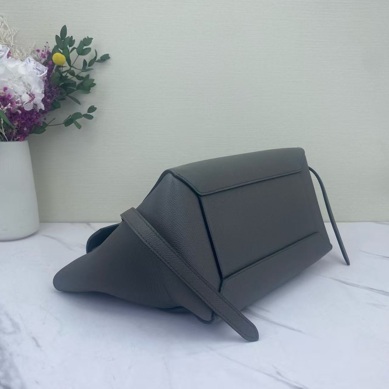 Celine - Belt Micro - Cowhide leather - Grey - (small)