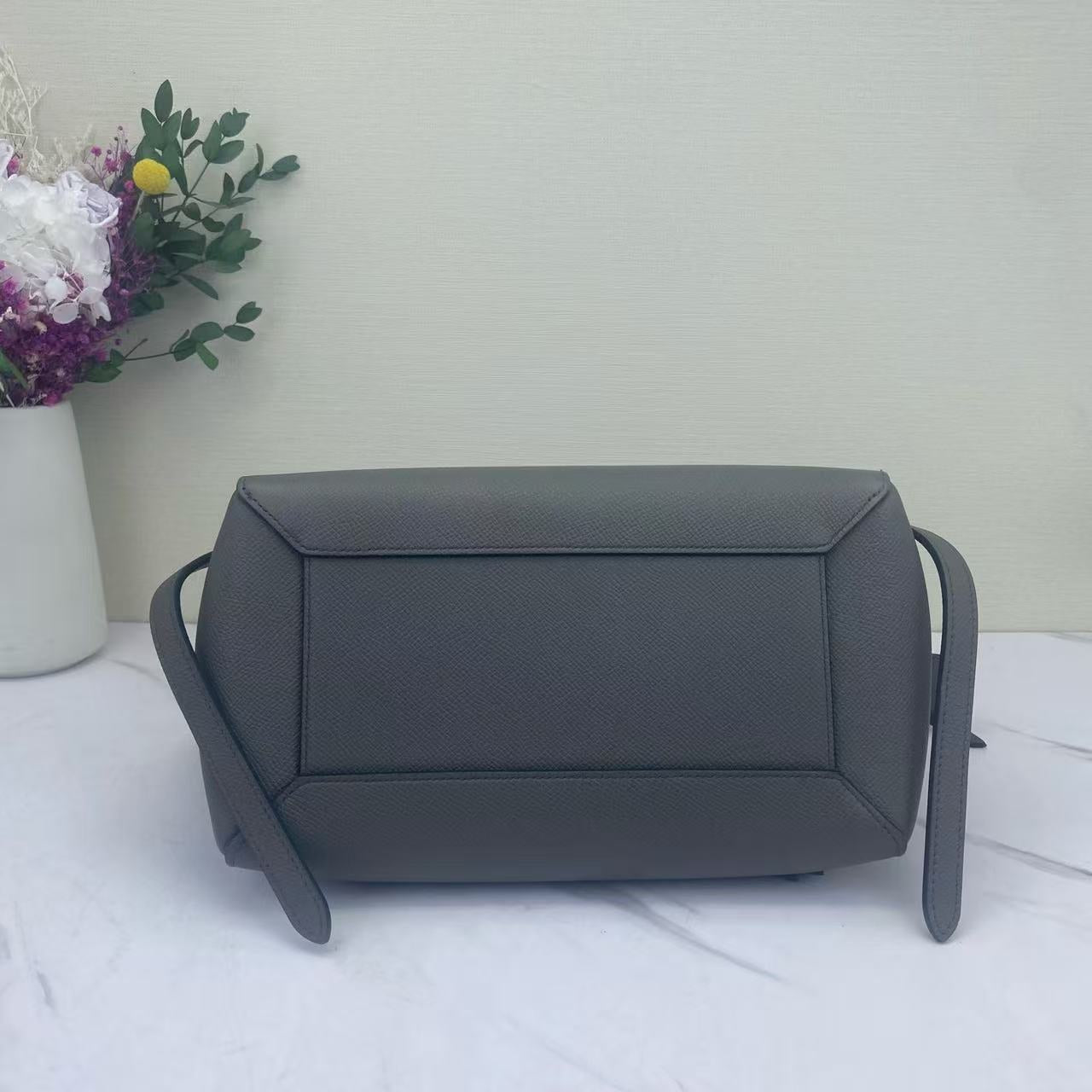 Celine - Belt Micro - Cowhide leather - Grey - (small)