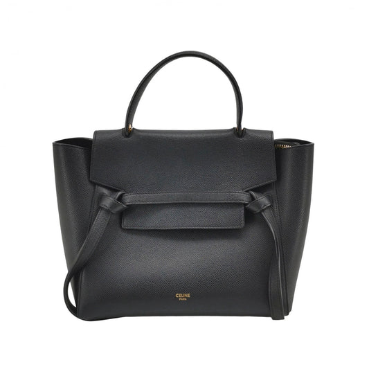 Celine - Belt Micro - Leather - Black - (mini)