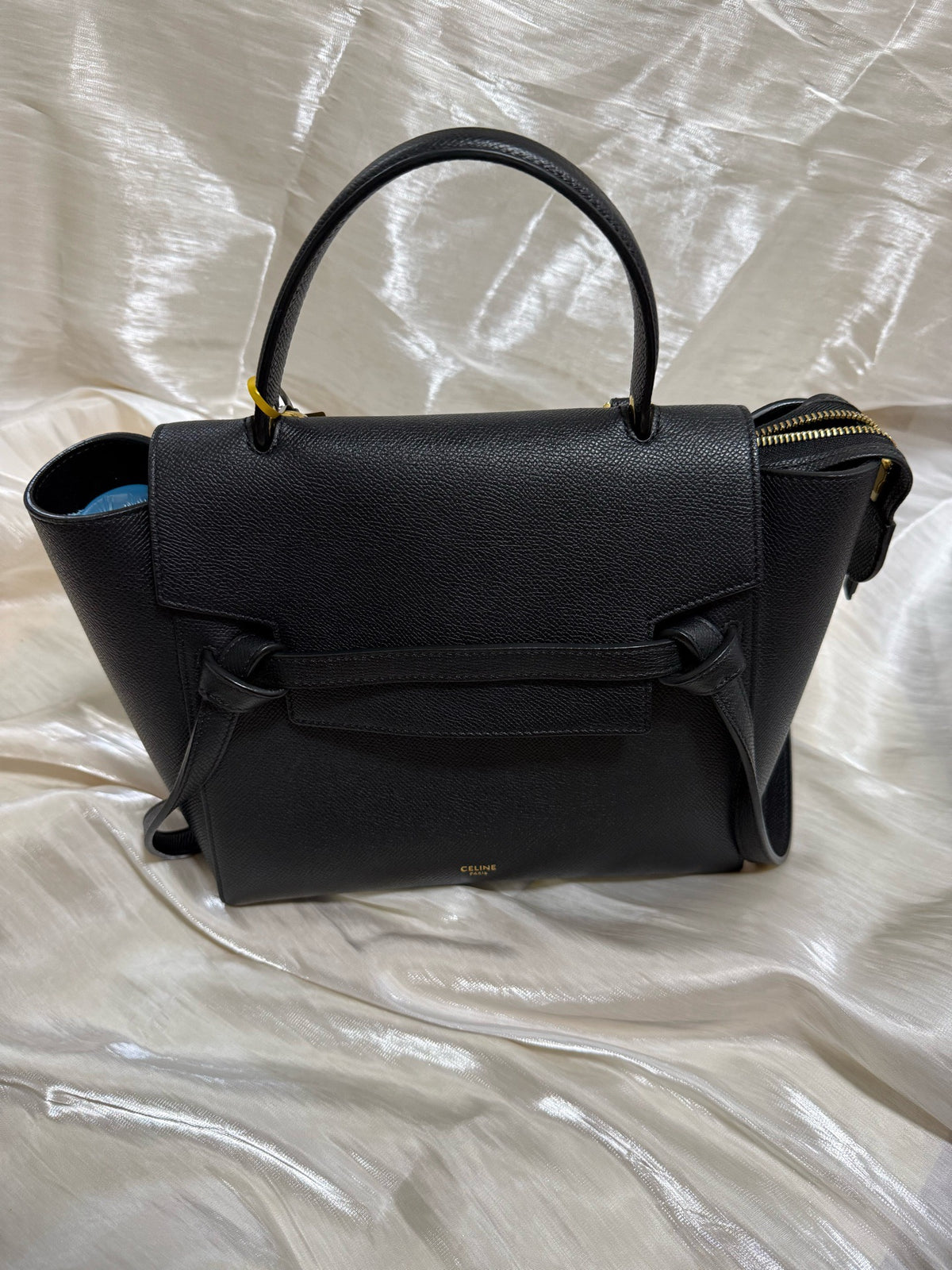 Celine - Belt Micro - Leather - Black - (mini)