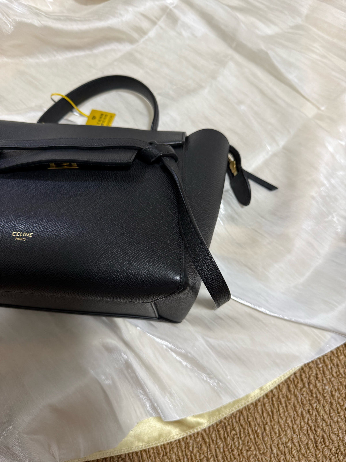 Celine - Belt Micro - Leather - Black - (mini)