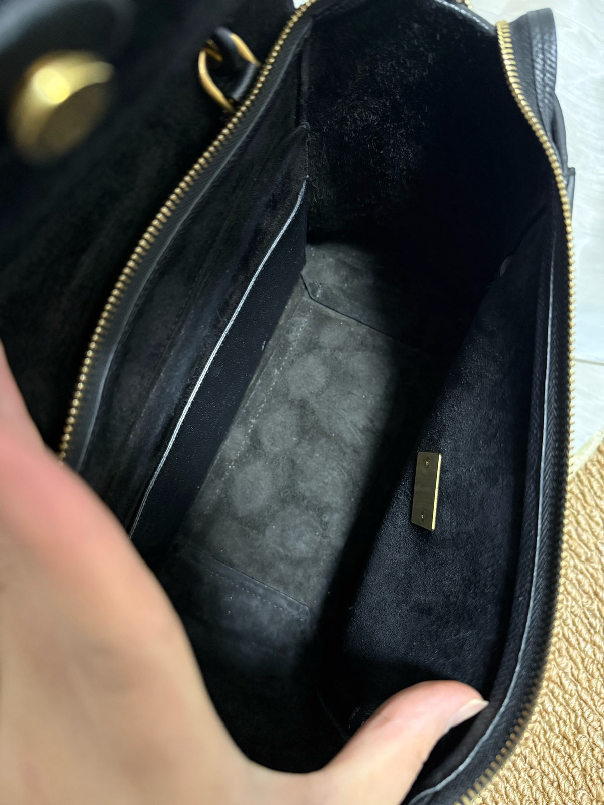 Celine - Belt Micro - Leather - Black - (mini)