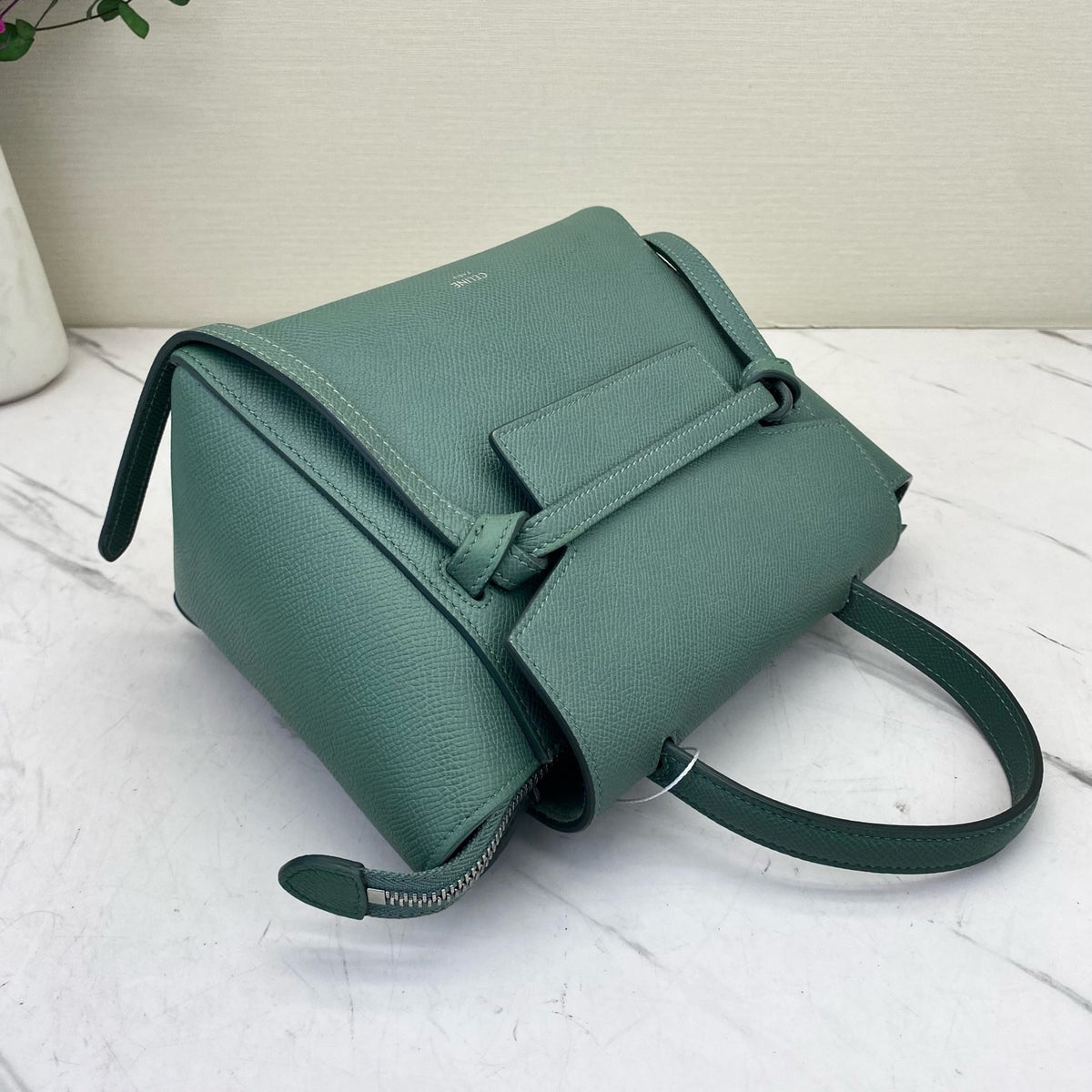 Celine - Belt Micro - Leather - Green - (small)