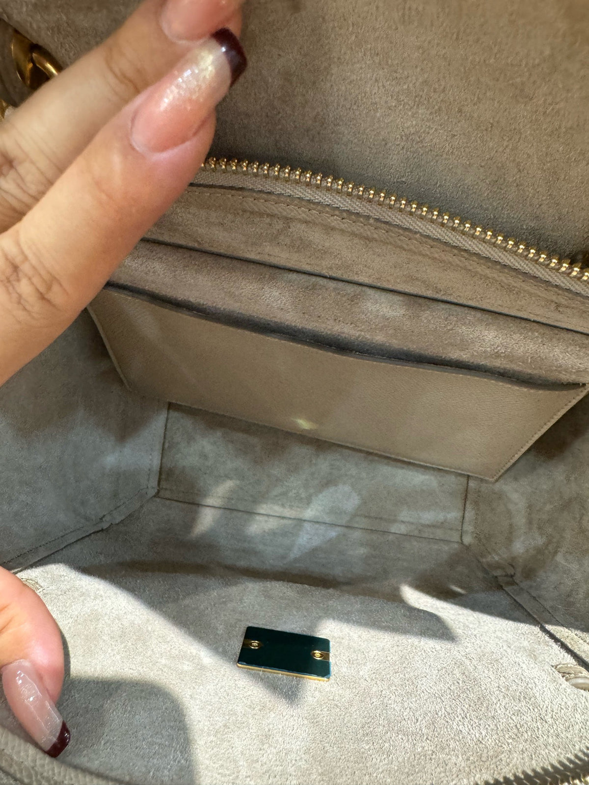 Celine - Belt Micro - Leather - Grey - (mini)