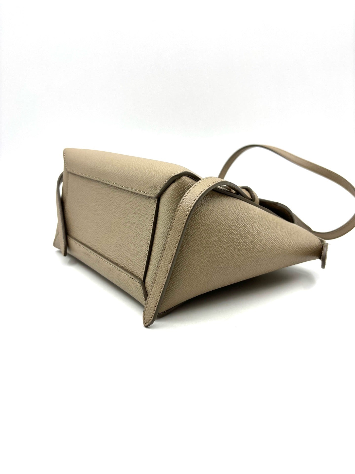 Celine - Belt NANO BELT - Leather - Grey - (mini)