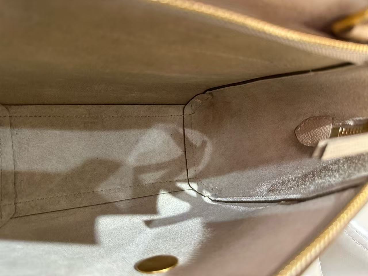 Celine - Belt Nano - Grained calfskin leather - Elephant Grey - (Mini)