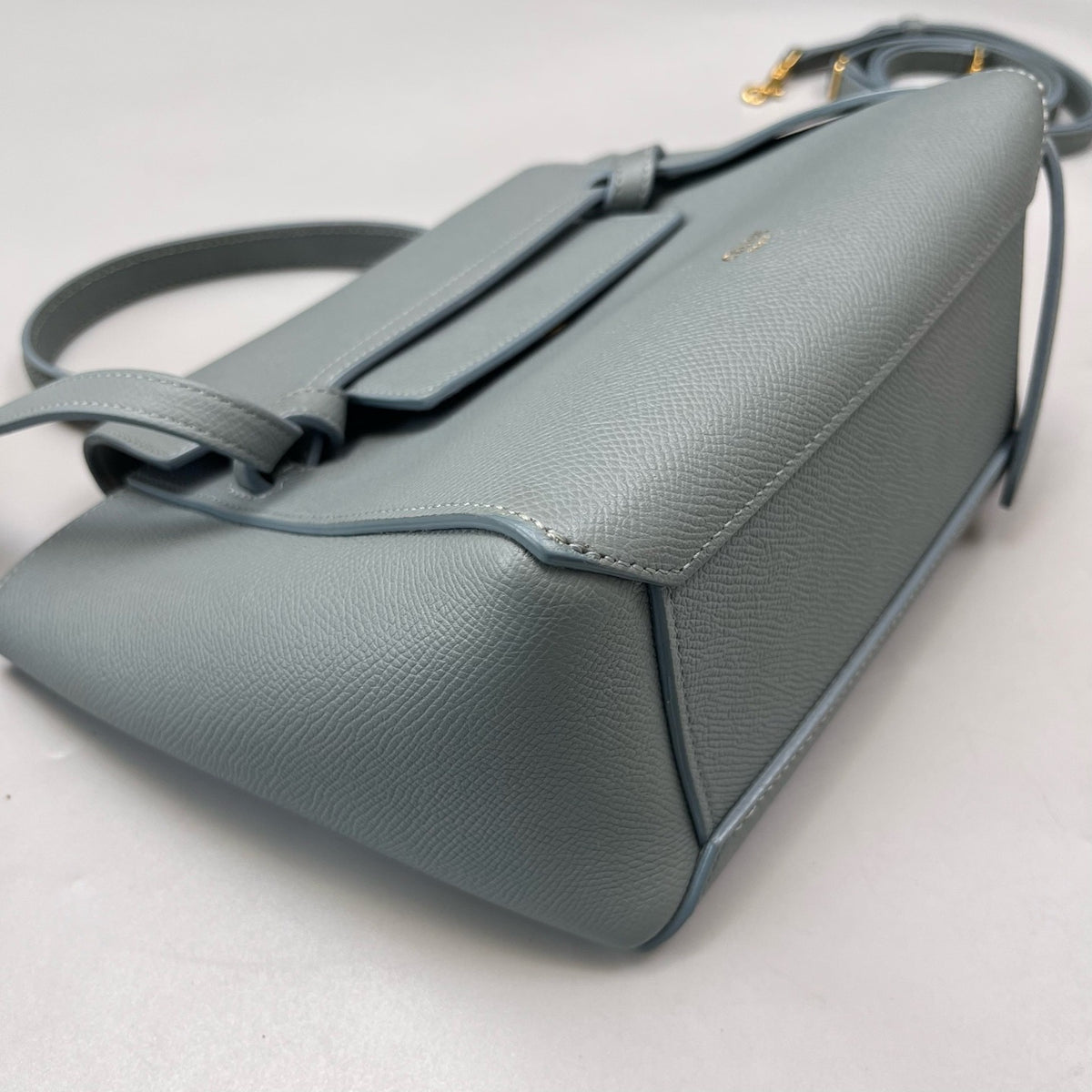 Celine - Belt Nano - Leather - Blue - (mini)