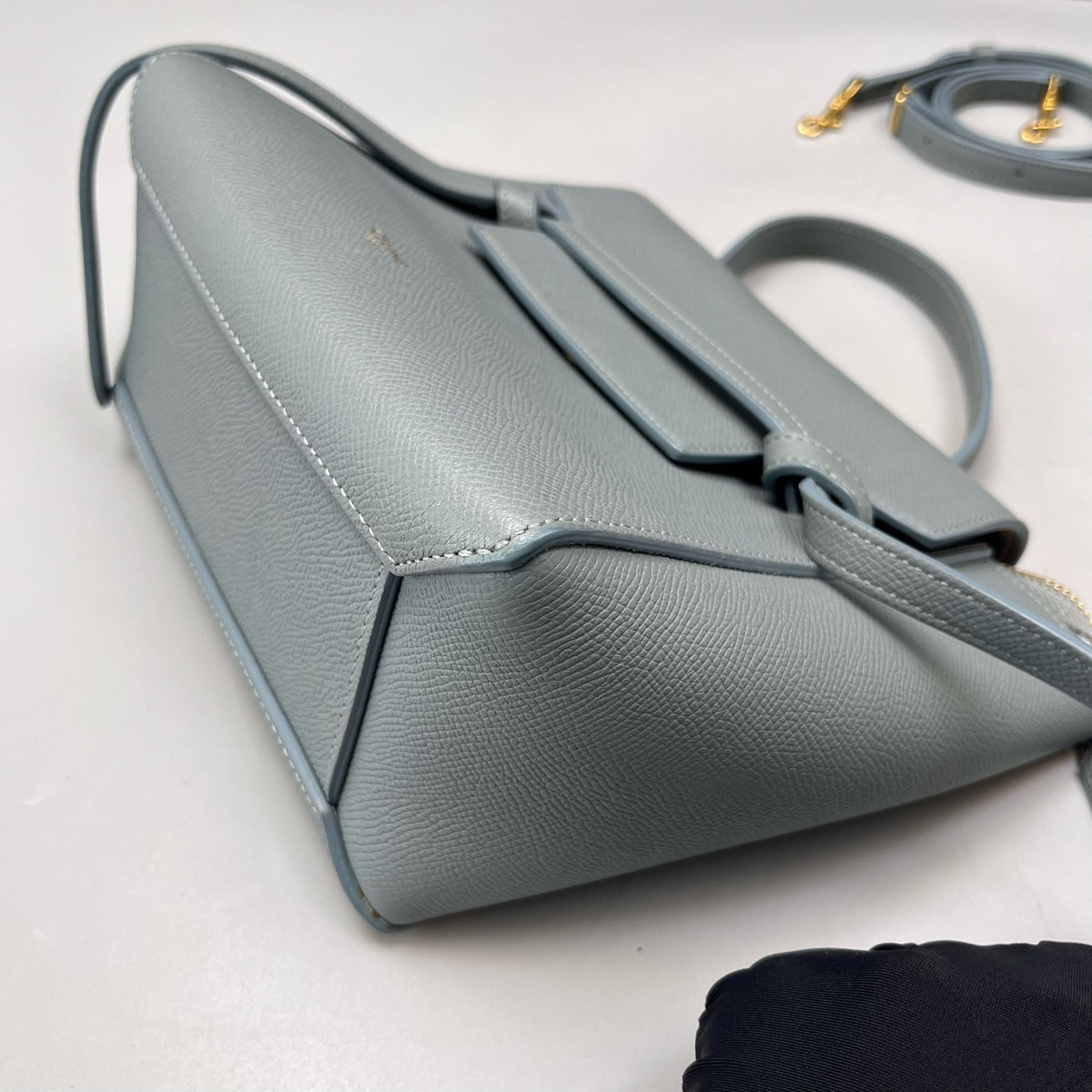 Celine - Belt Nano - Leather - Blue - (mini)