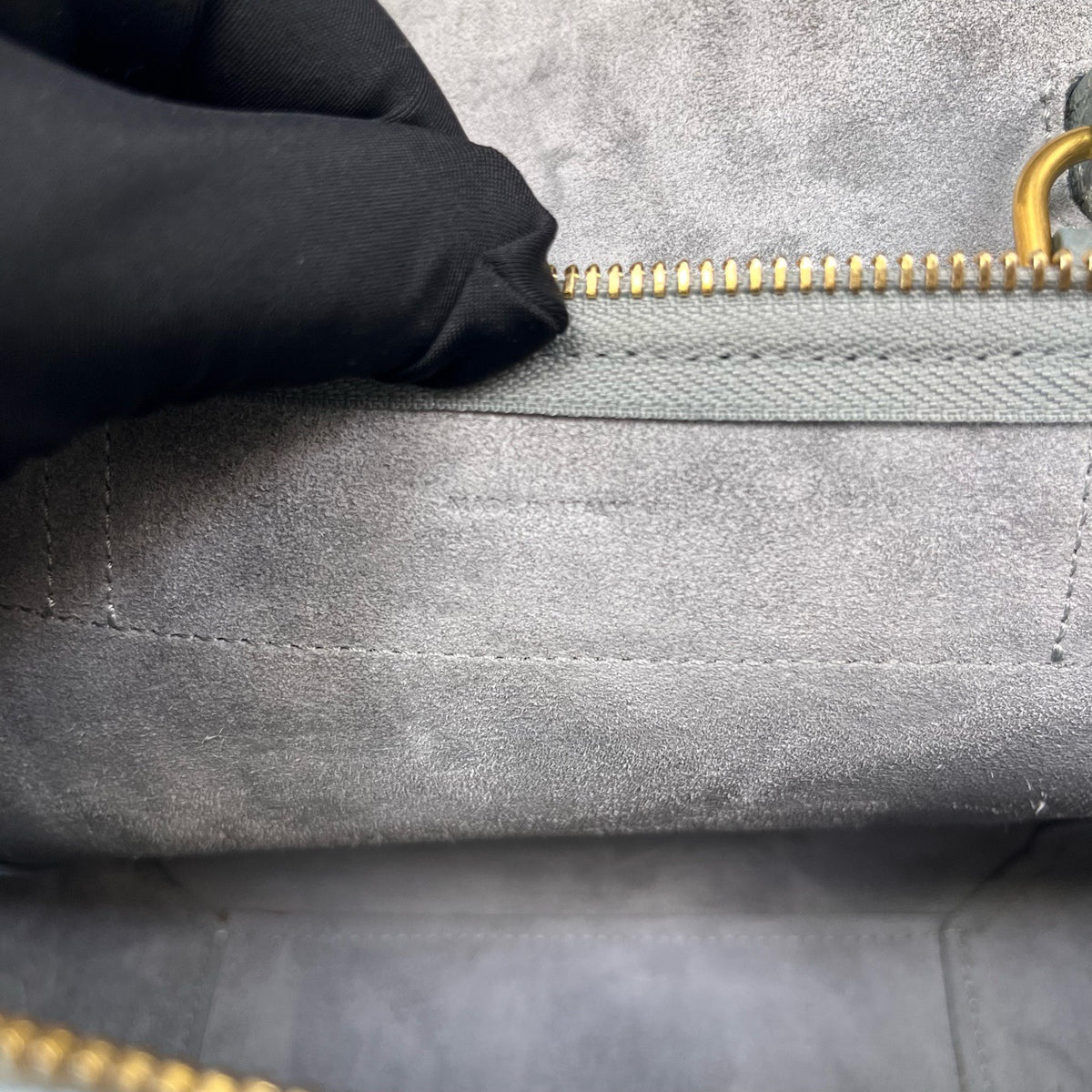 Celine - Belt Nano - Leather - Blue - (mini)