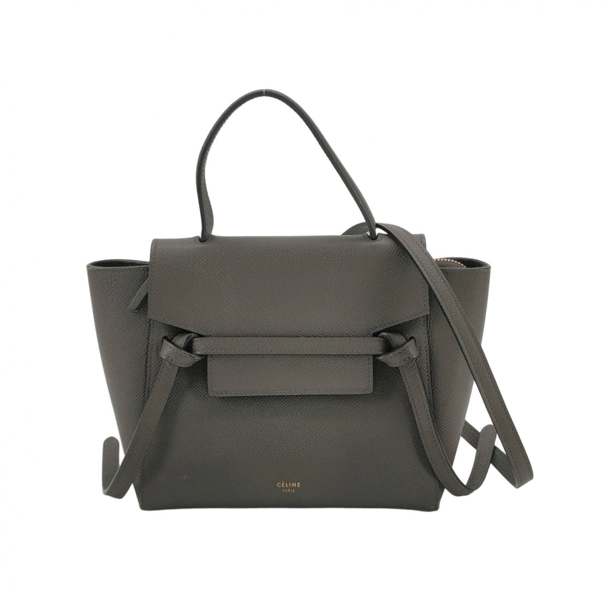 Celine - Belt Nano - Leather - Grey - (mini)