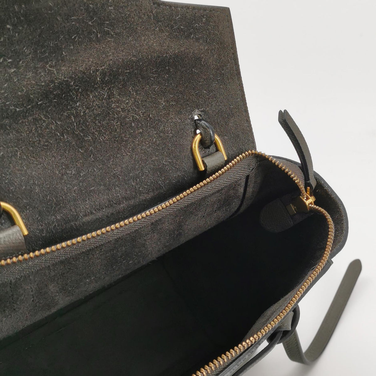 Celine - Belt Nano - Leather - Grey - (mini)