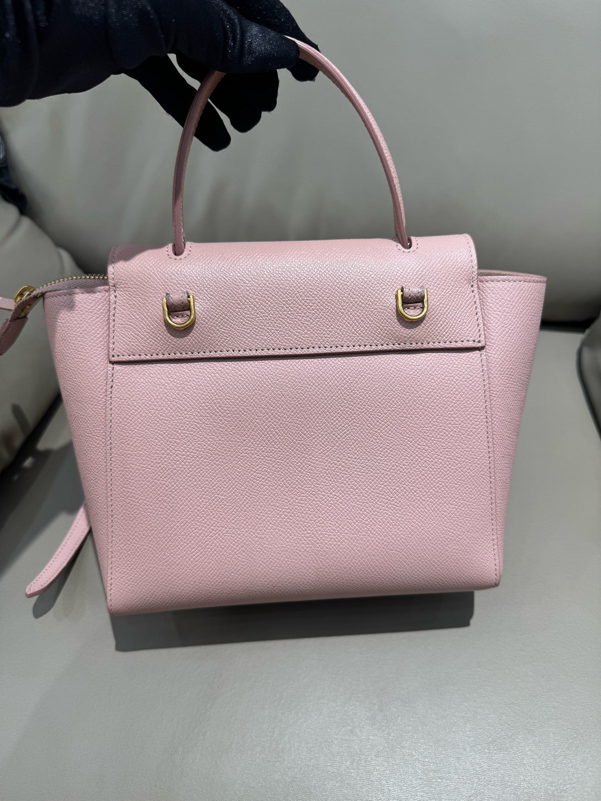 Celine - Belt Nano - Leather - Pink - (mini)