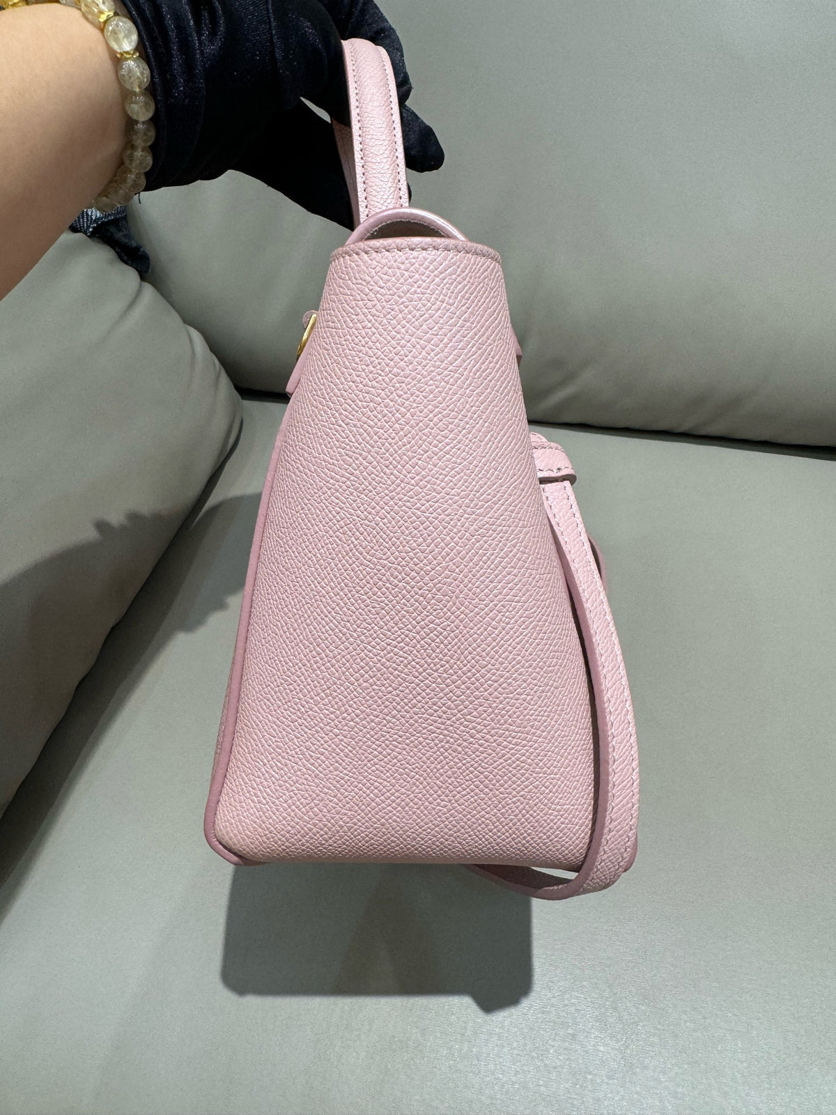 Celine - Belt Nano - Leather - Pink - (mini)