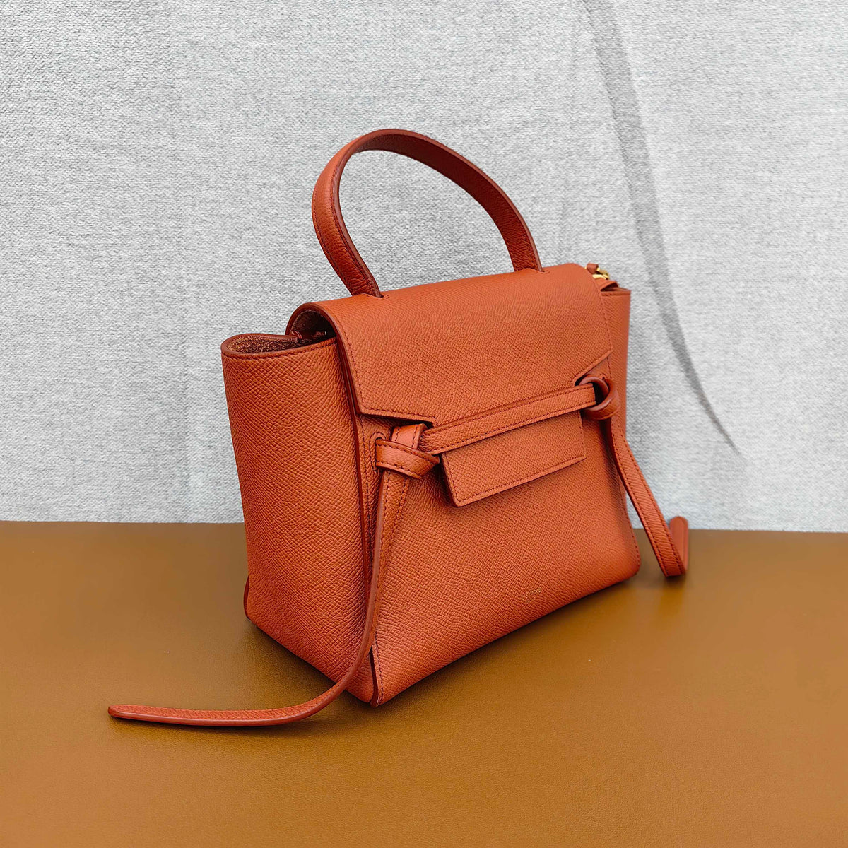 Celine - Belt Nano - Leather - Red - (mini)