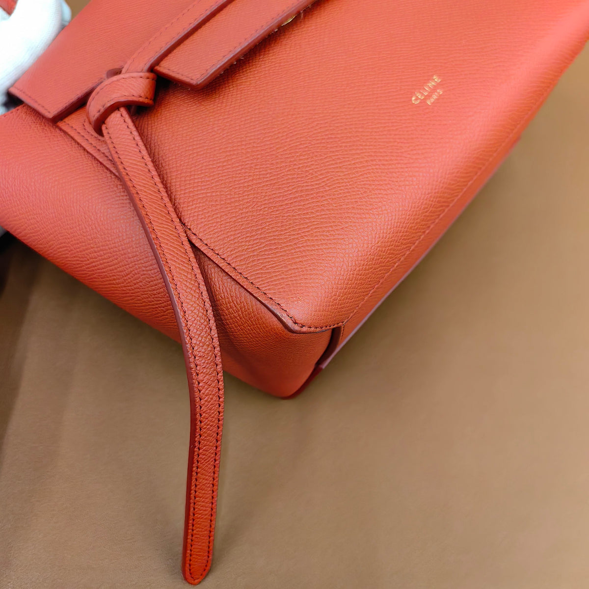 Celine - Belt Nano - Leather - Red - (mini)