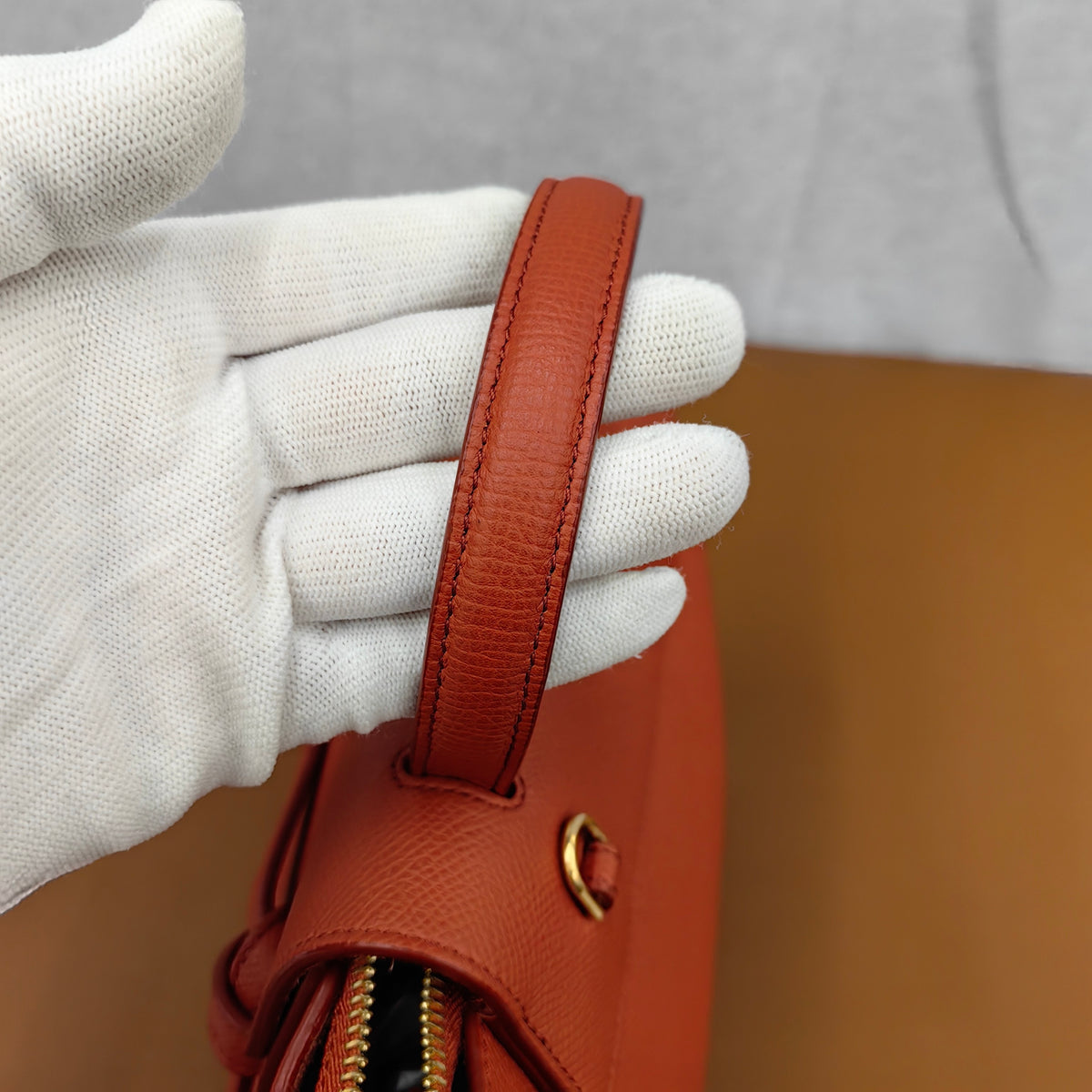 Celine - Belt Nano - Leather - Red - (mini)