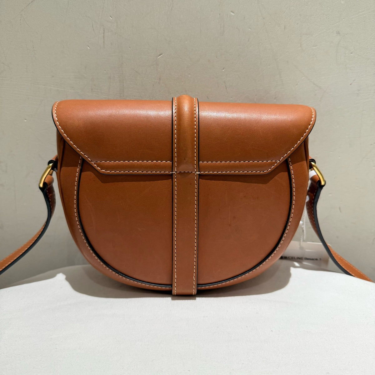 Celine - Besace 16 - Leather - Camel - (small)