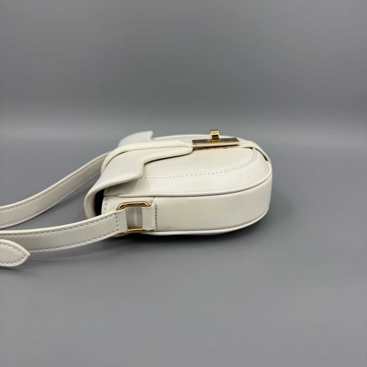 Celine - Besace 16 - Leather - White - (small)