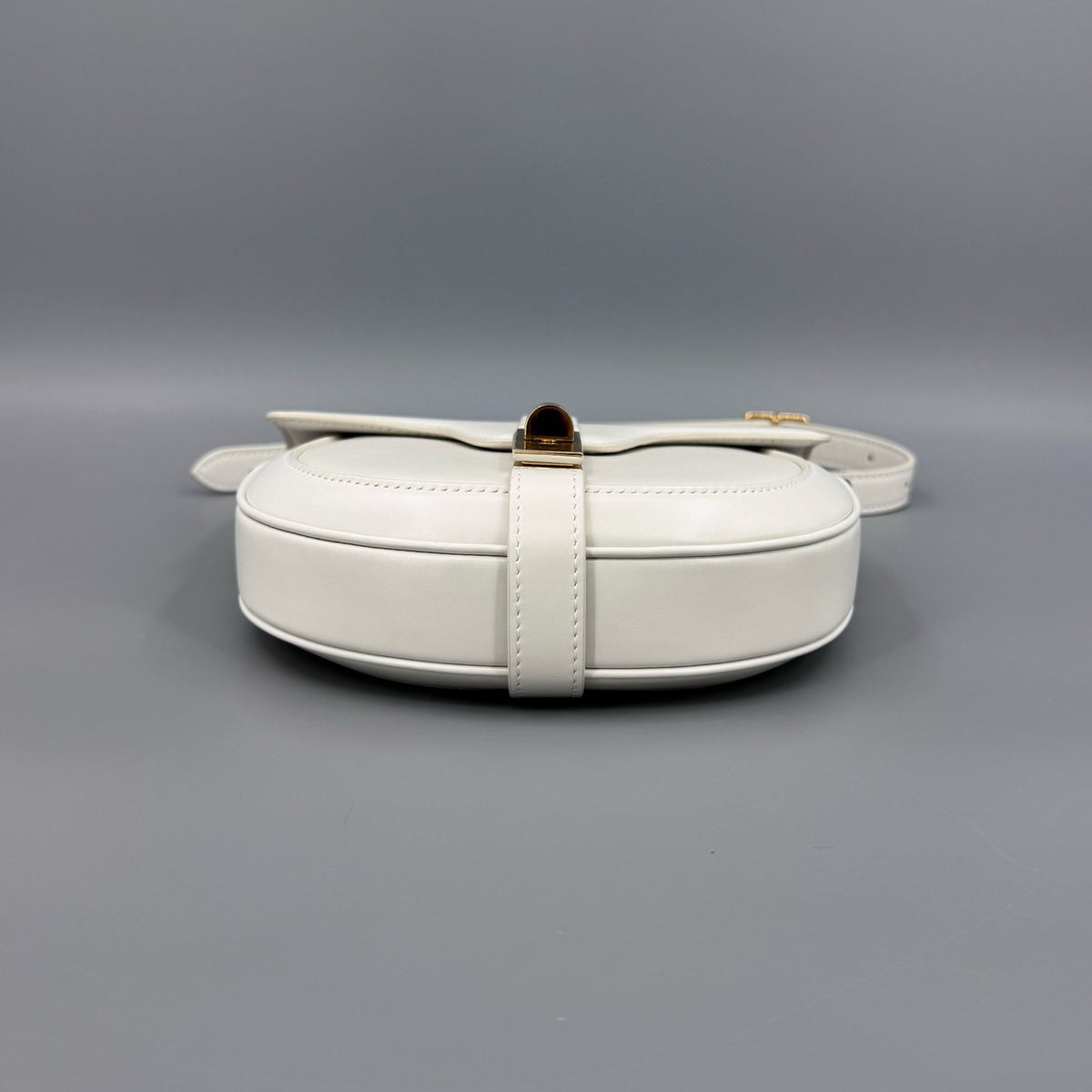 Celine - Besace 16 - Leather - White - (small)