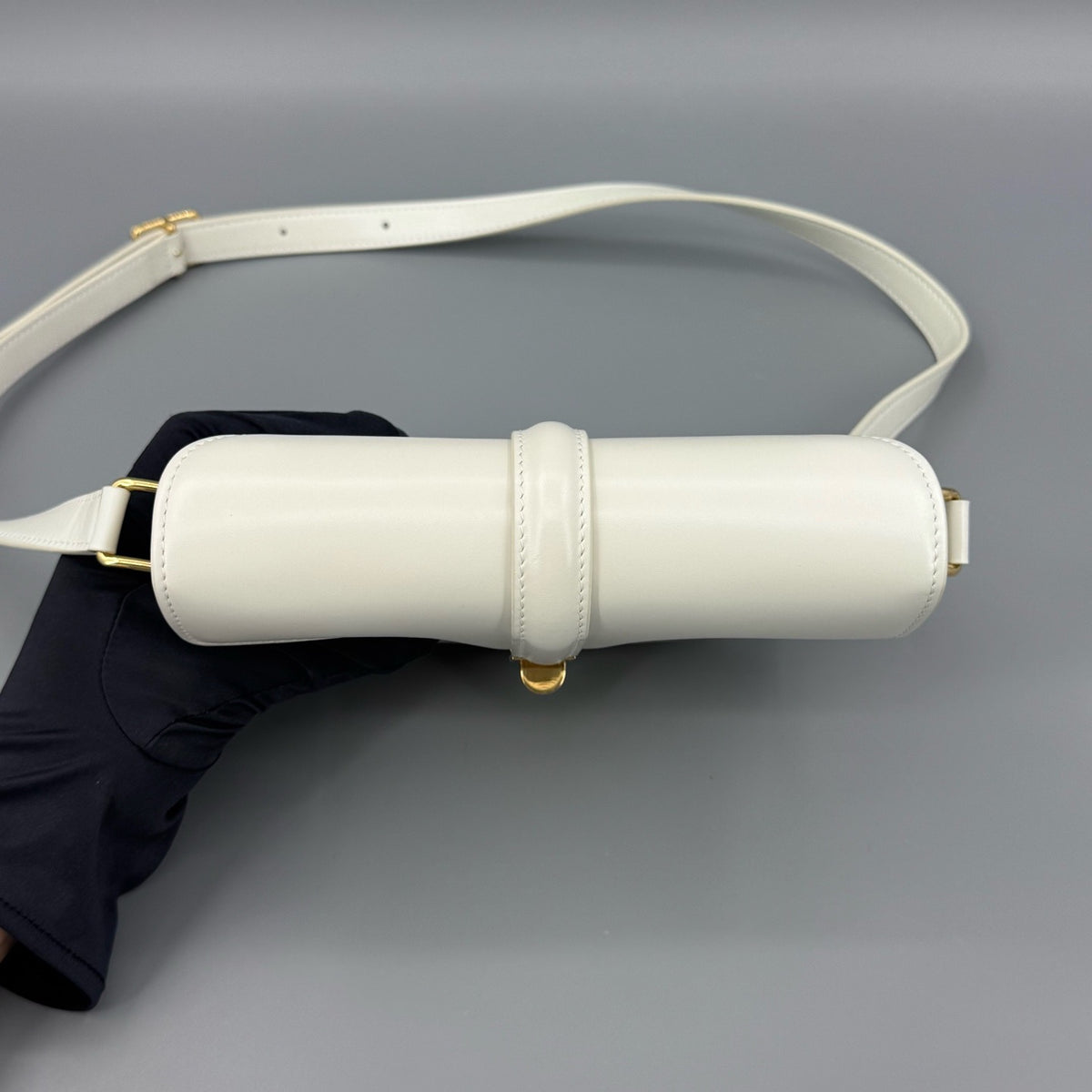 Celine - Besace 16 - Leather - White - (small)