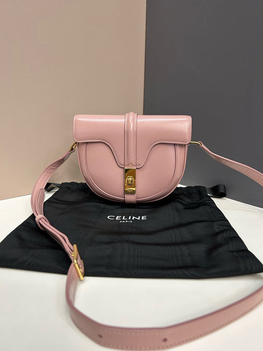 Celine - Besace 16 Small - Leather - Pink - (small)