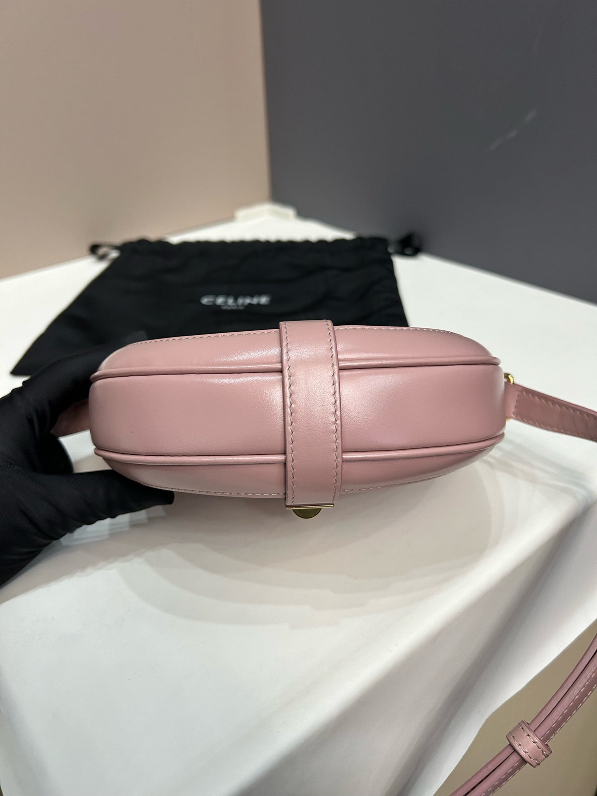 Celine - Besace 16 Small - Leather - Pink - (small)