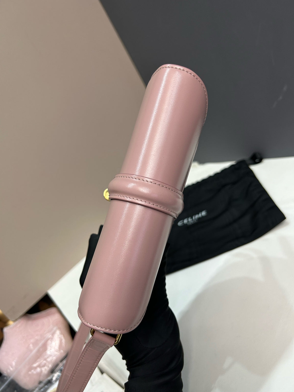 Celine - Besace 16 Small - Leather - Pink - (small)