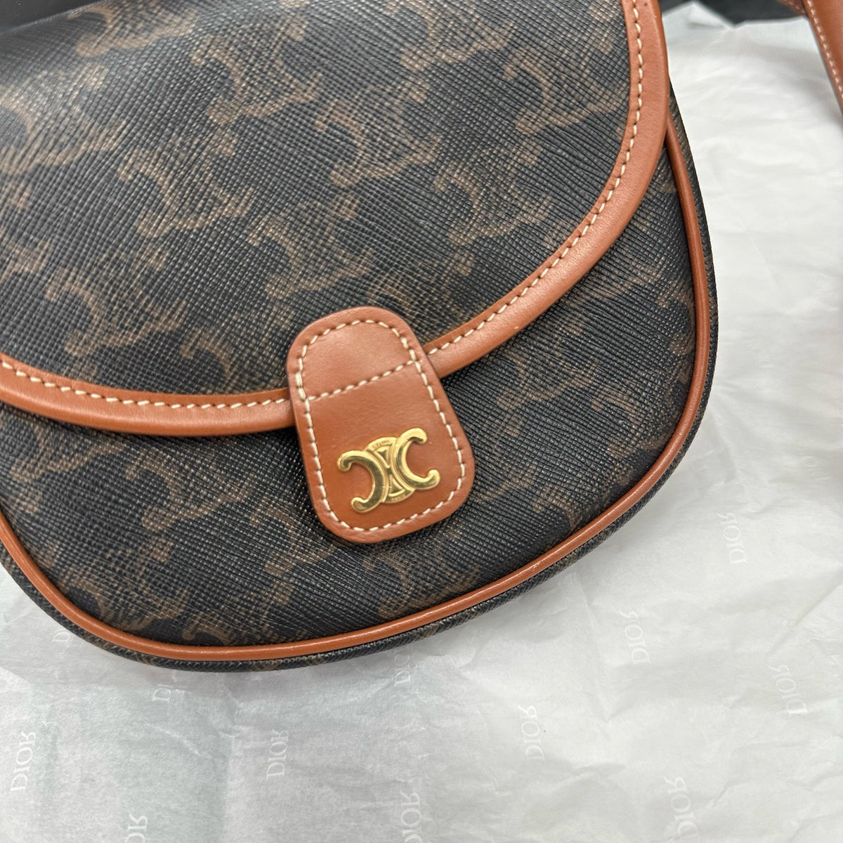Celine - Besace Mini - Cloth - Brown - (mini)