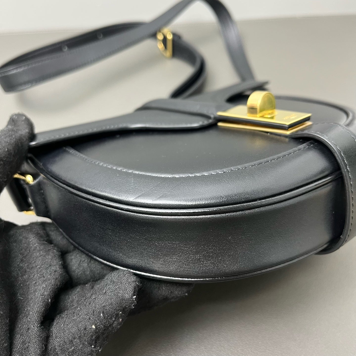 Celine - besace16 - Leather - Black