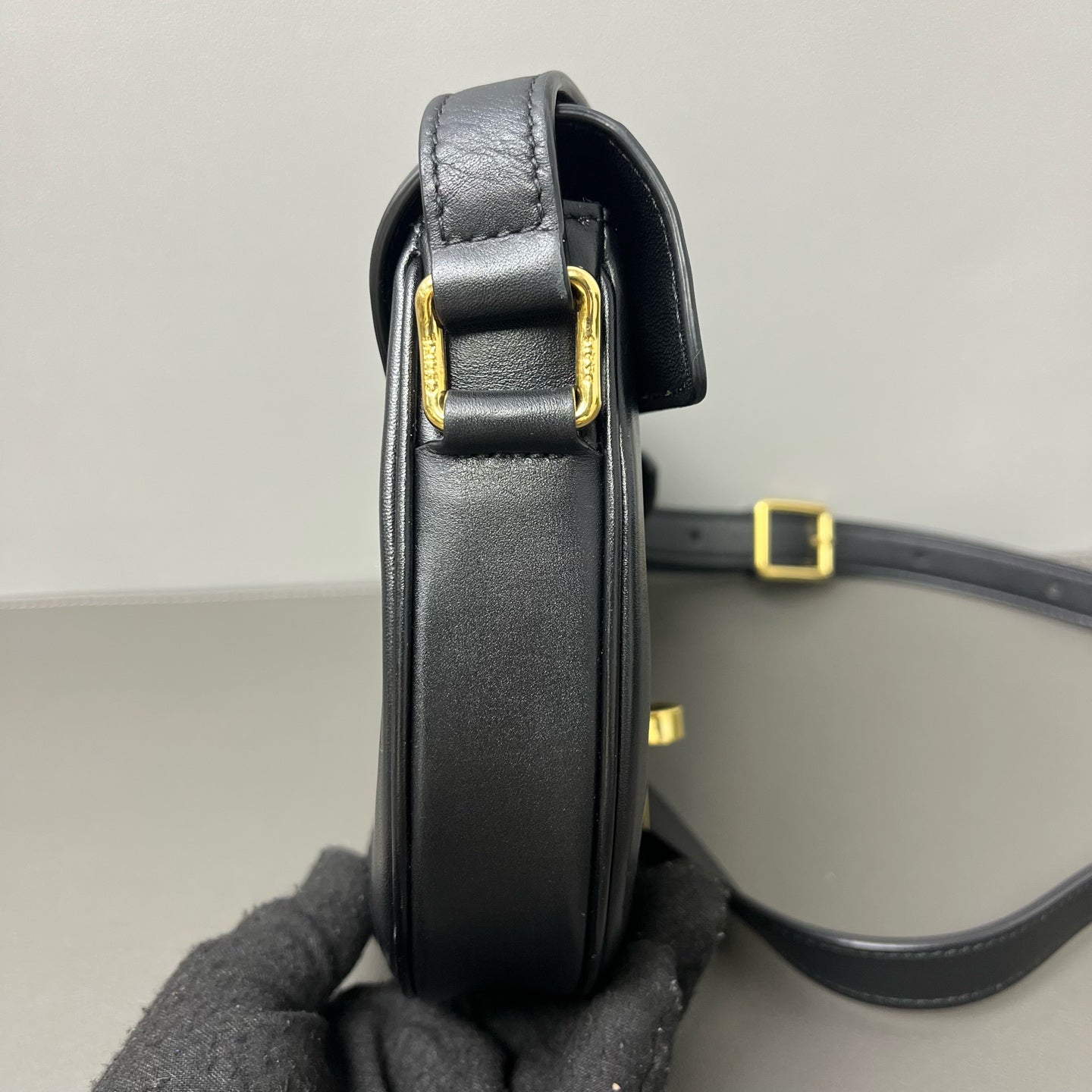 Celine - besace16 - Leather - Black