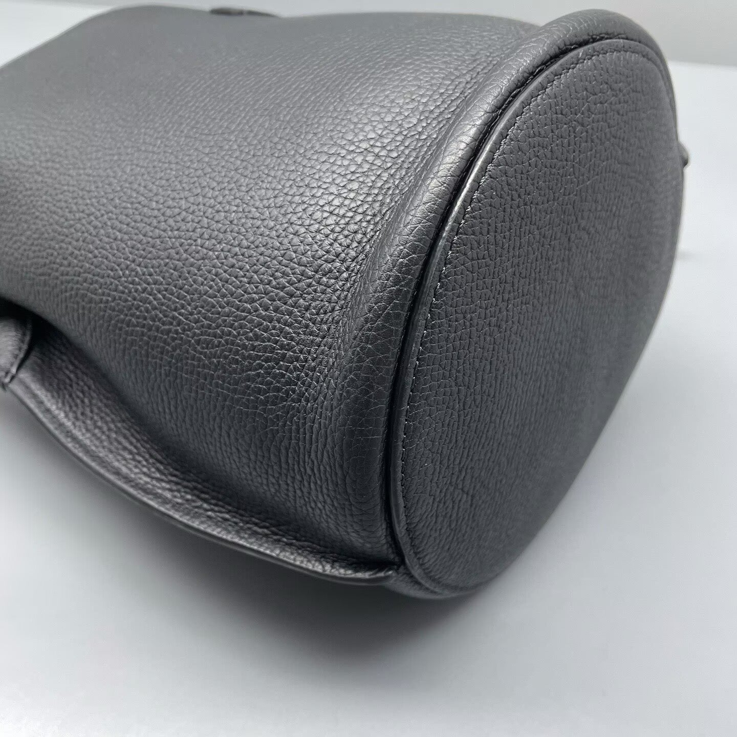 Celine - Big Bag Bucket - Grained calfskin leather - Black - (small)
