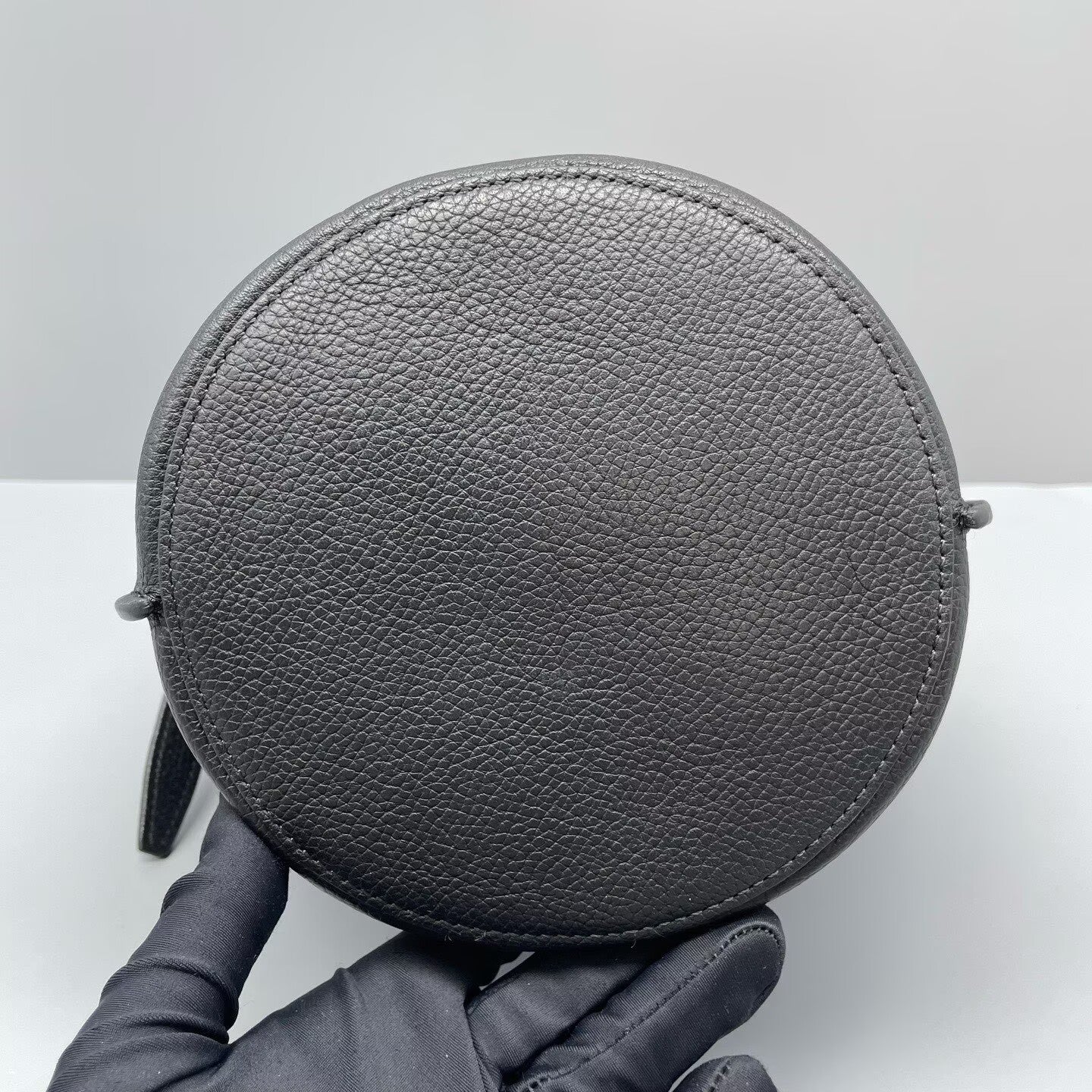 Celine - Big Bag Bucket - Grained calfskin leather - Black - (small)