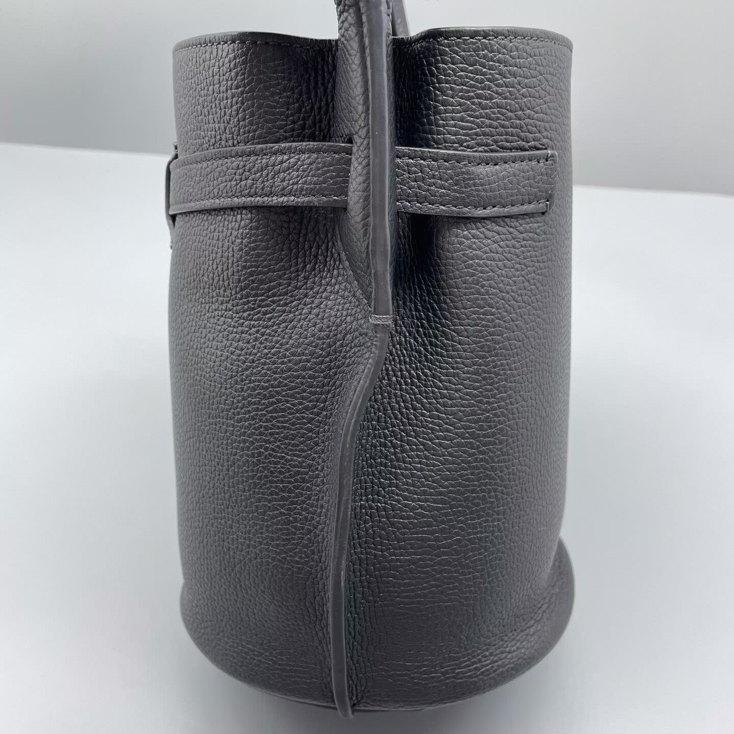 Celine - Big Bag Bucket - Grained calfskin leather - Black - (small)