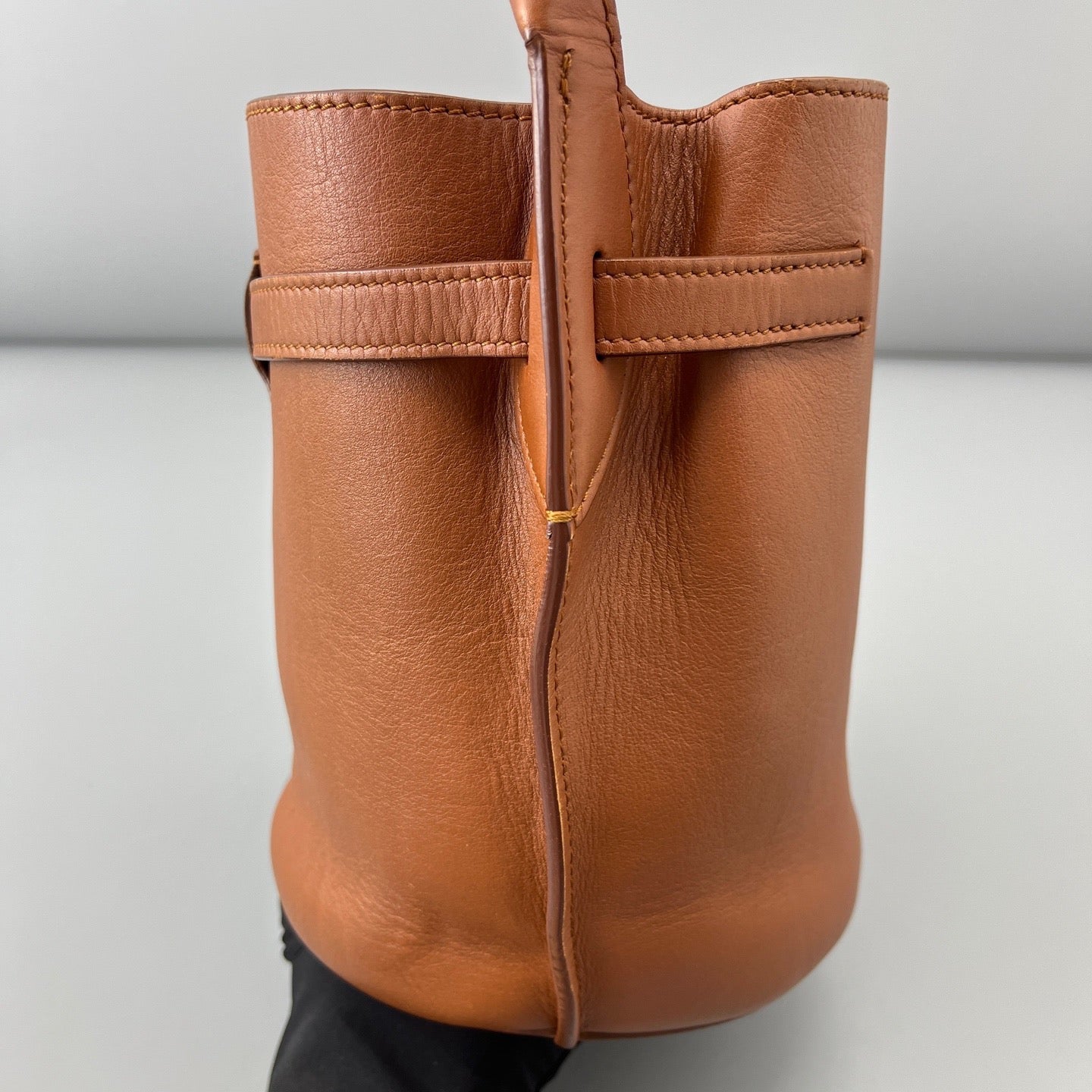 Celine - Big Bag Bucket - Leather - Brown - (mini)