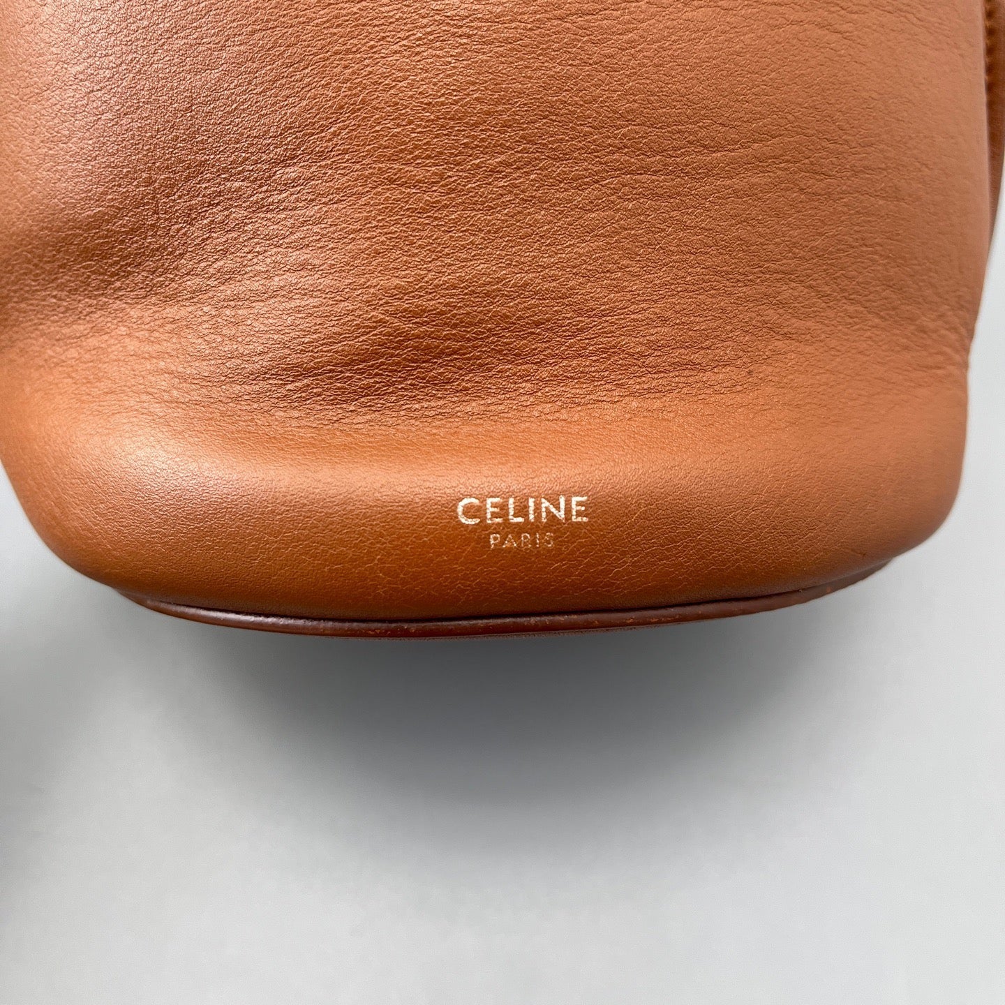 Celine - Big Bag Bucket - Leather - Brown - (mini)