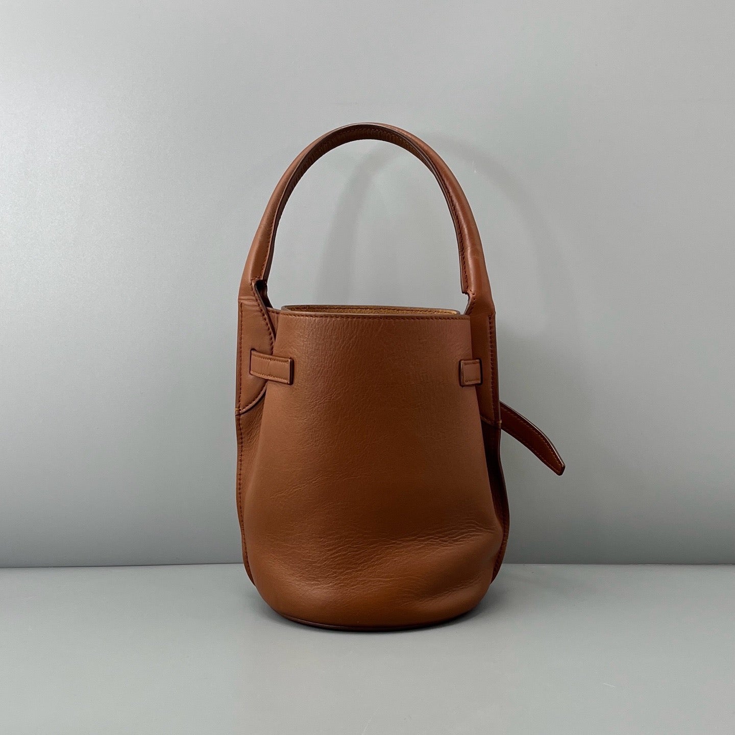 Celine - Big Bag Bucket - Leather - Brown - (mini)