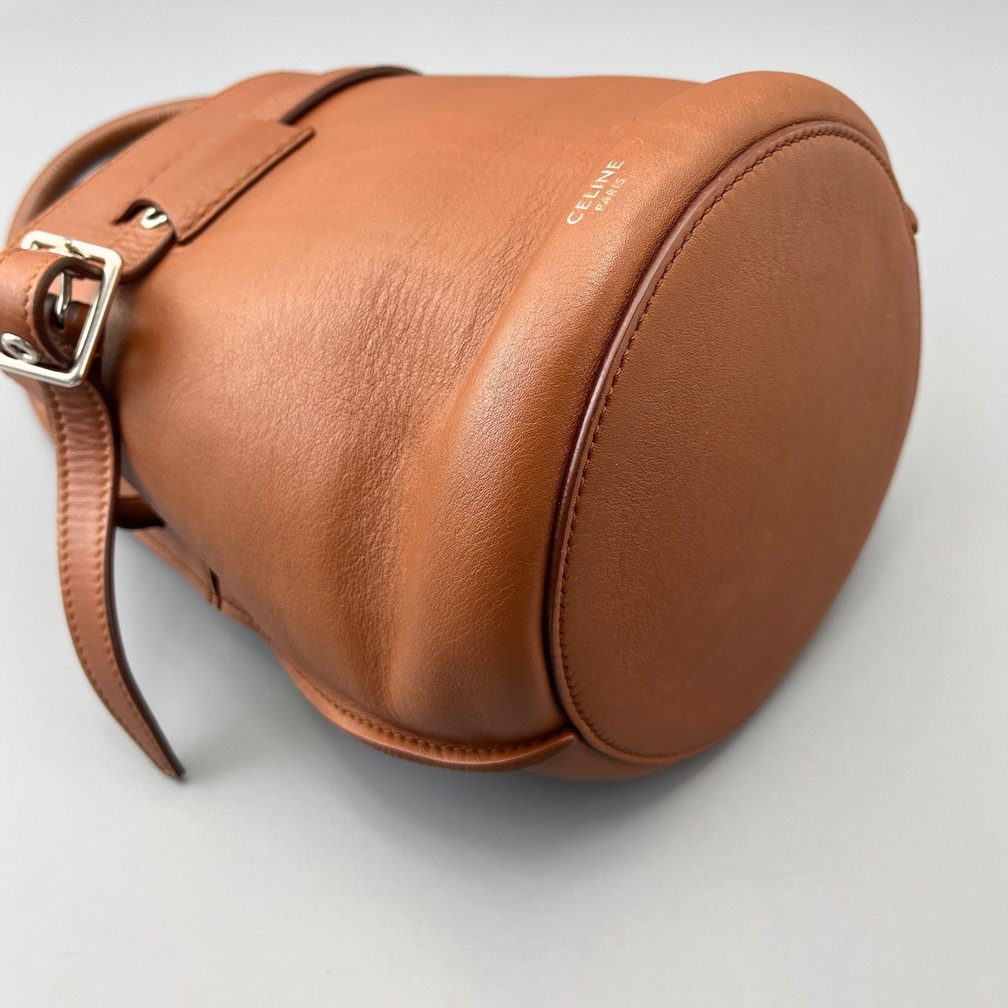 Celine - Big Bag Bucket - Leather - Brown - (mini)