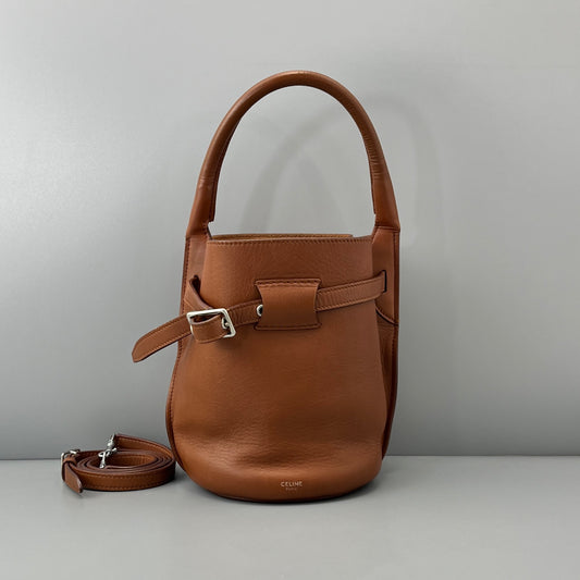 Celine - Big Bag Bucket - Leather - Brown - (small)