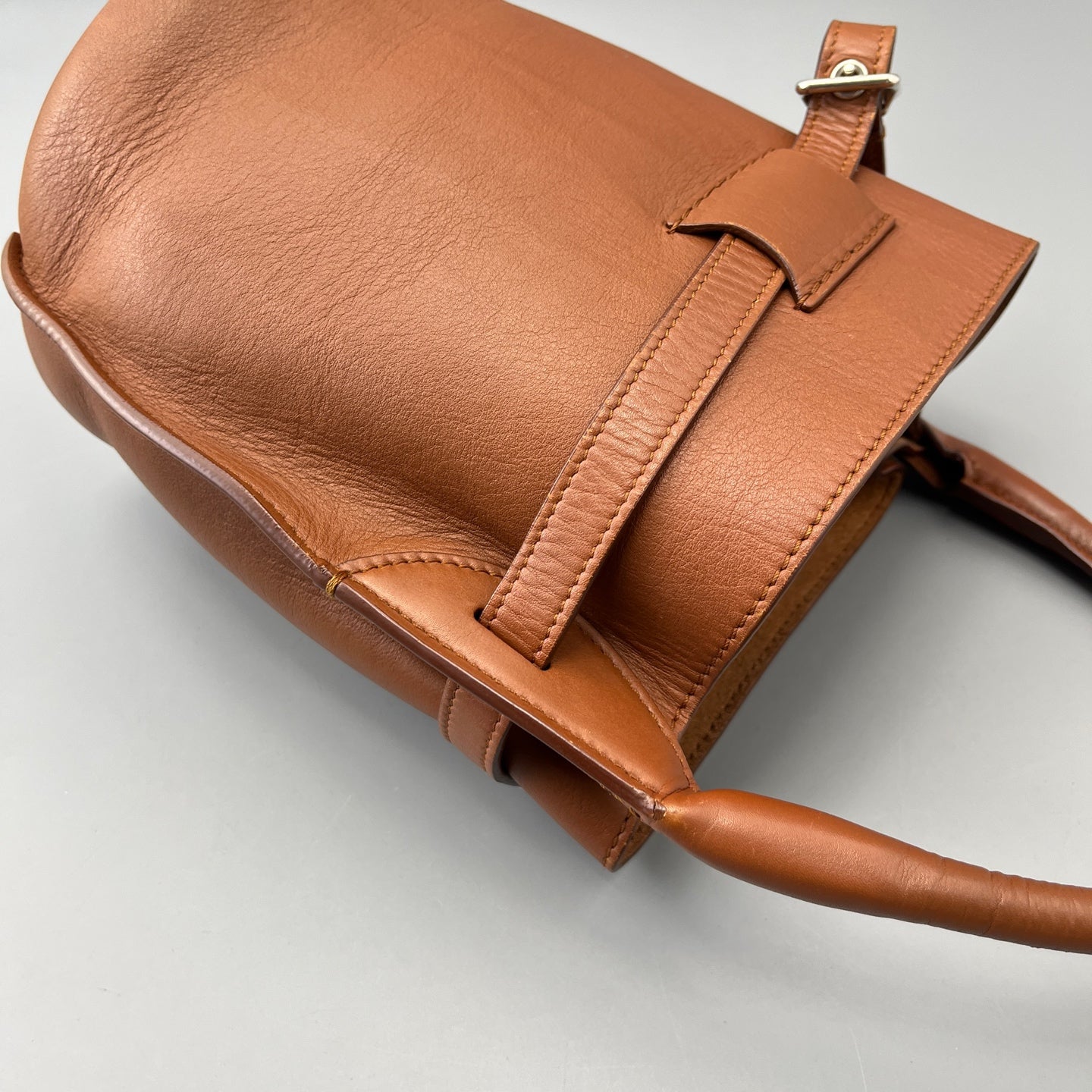 Celine - Big Bag Bucket - Leather - Brown - (small)