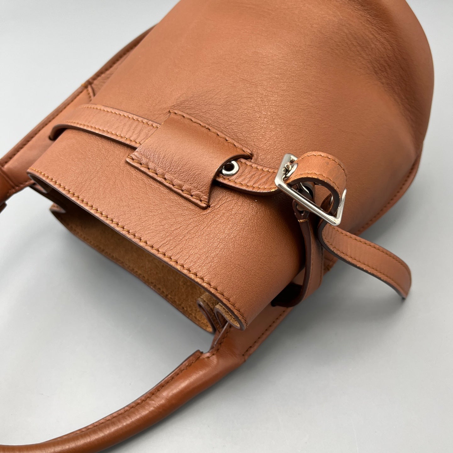 Celine - Big Bag Bucket - Leather - Brown - (small)